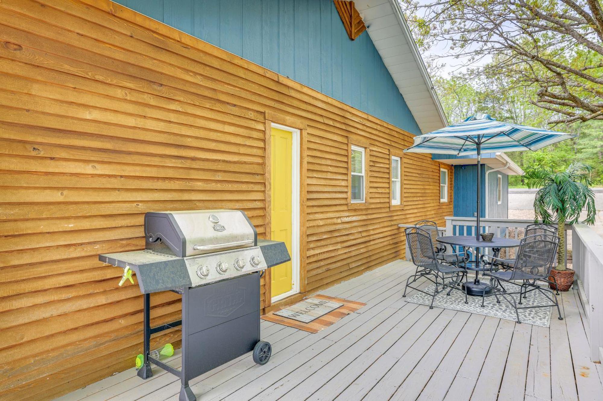 Shell Knob Home With Deck And Table Rock Lake View Exteriér fotografie