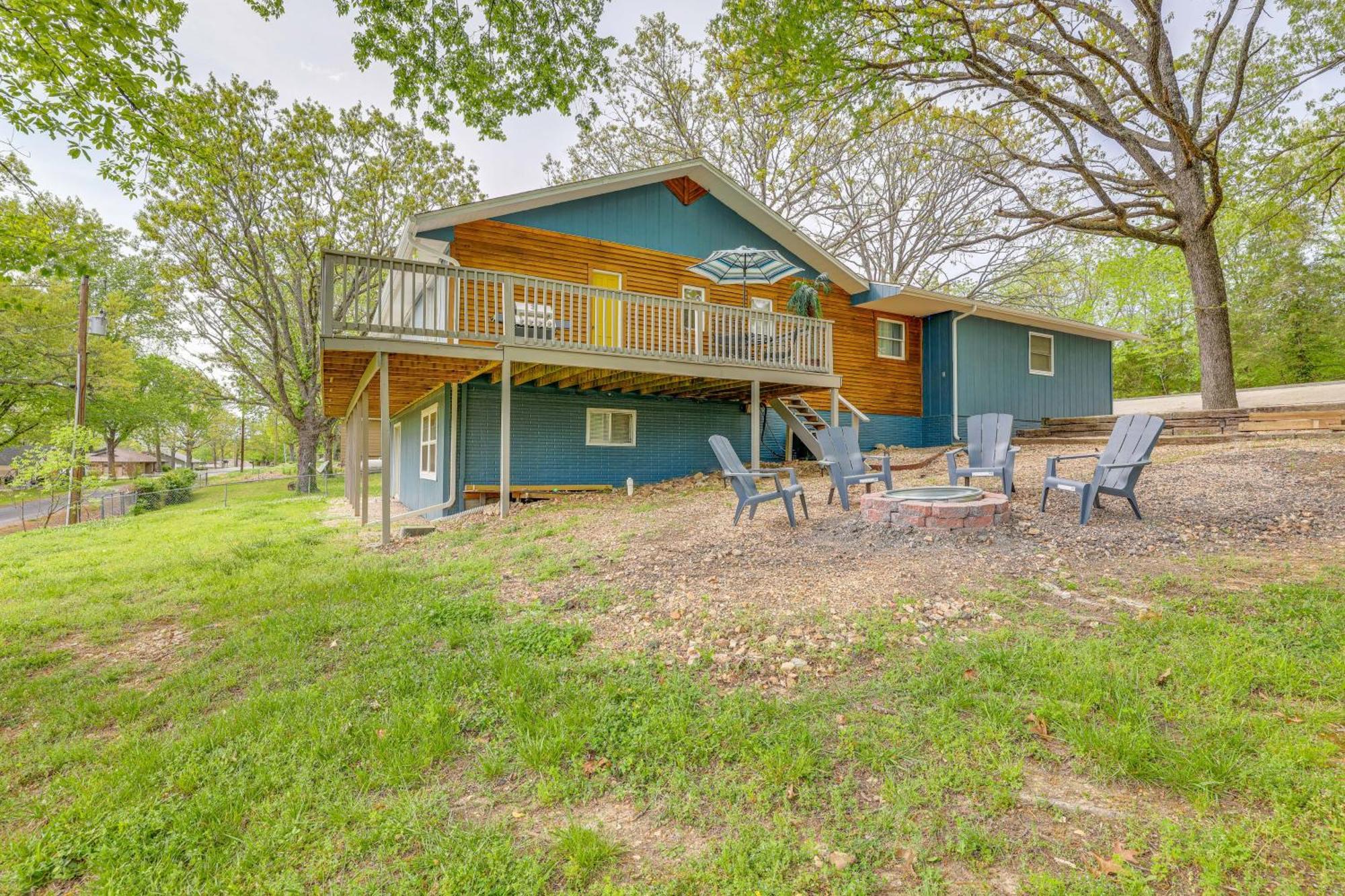 Shell Knob Home With Deck And Table Rock Lake View Exteriér fotografie